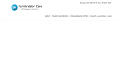 Desktop Screenshot of familyvisioncare.net