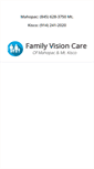 Mobile Screenshot of familyvisioncare.net